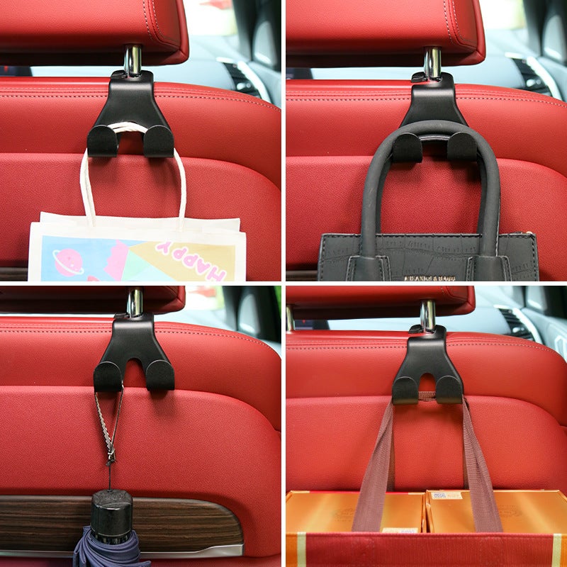 Car Rear Backrest Rear Small Hook Car Seat Back Cute Car Interior Accessories Decorative Hook - Image 4